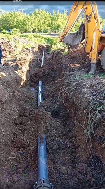 Αντικατάσταση τμήματος παλαιού δικτύου ύδρευσης